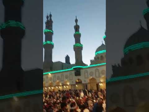 أثناء الإفطار الجماعي من مسجد الأزهر الشريف في ليله 27 من شهر رمضان الكريم الأزهر الشريف