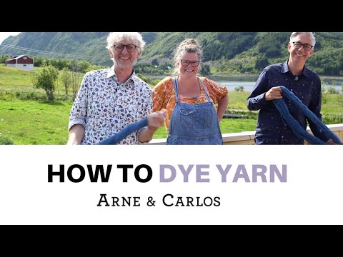 Video: How To Dye Old Yarn