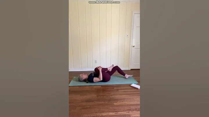 Estelle Brodeur's stomach growling during yoga