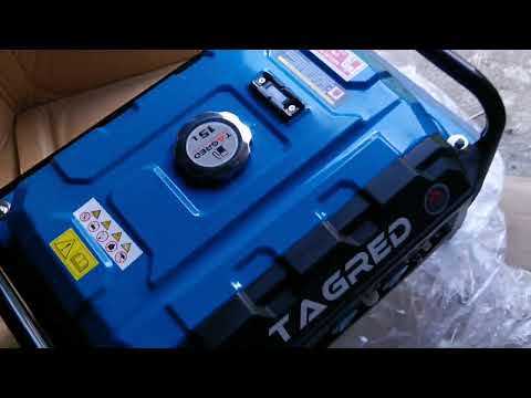 Бензиновий генератор 3 кВт TAGRED TA3500GHX Бензогенератор, видео 1