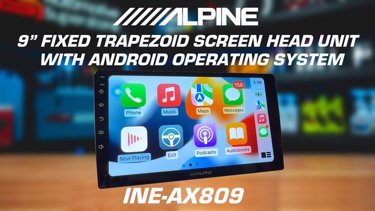 ALPINE X9 ヘッドユニット ALPINE X9V カーオーディオヘッドユニット - メルカリ