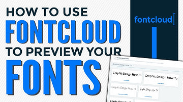 How to use Font Cloud to Preview and Store Your Fonts for FREE