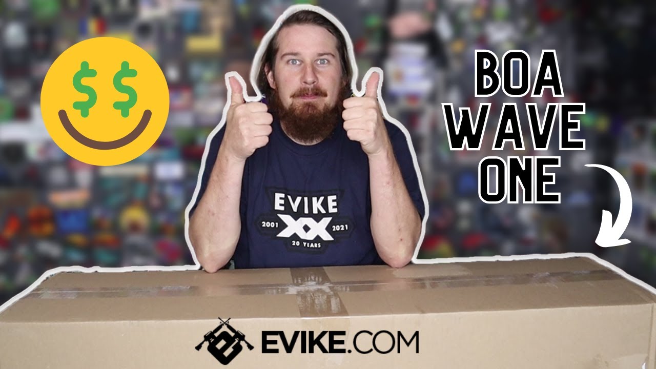 Unboxing Wave 1 Of The Evike XX Anniversary Box Of Awesomeness! Finally A WIN?!