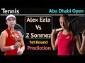 Предварительный обзор и прогноз матча первого раунда Открытого чемпионата Абу Даби по теннису 202