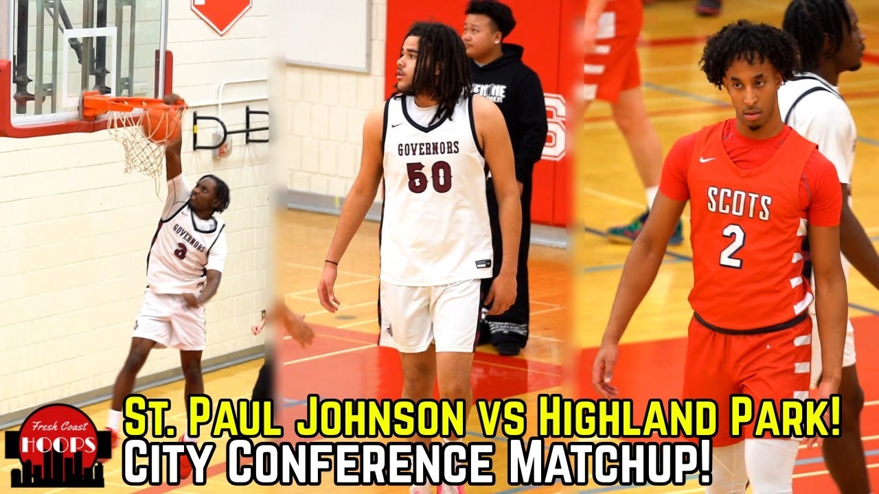 St. Paul Hoopers Face Off! St. Paul Johnson Takes On Highland Park!