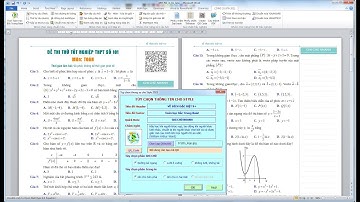 Tool BTN2022 - Tạo file đề thi kèm mã QR, chuyển đổi đề thi từ Word sang PDF.