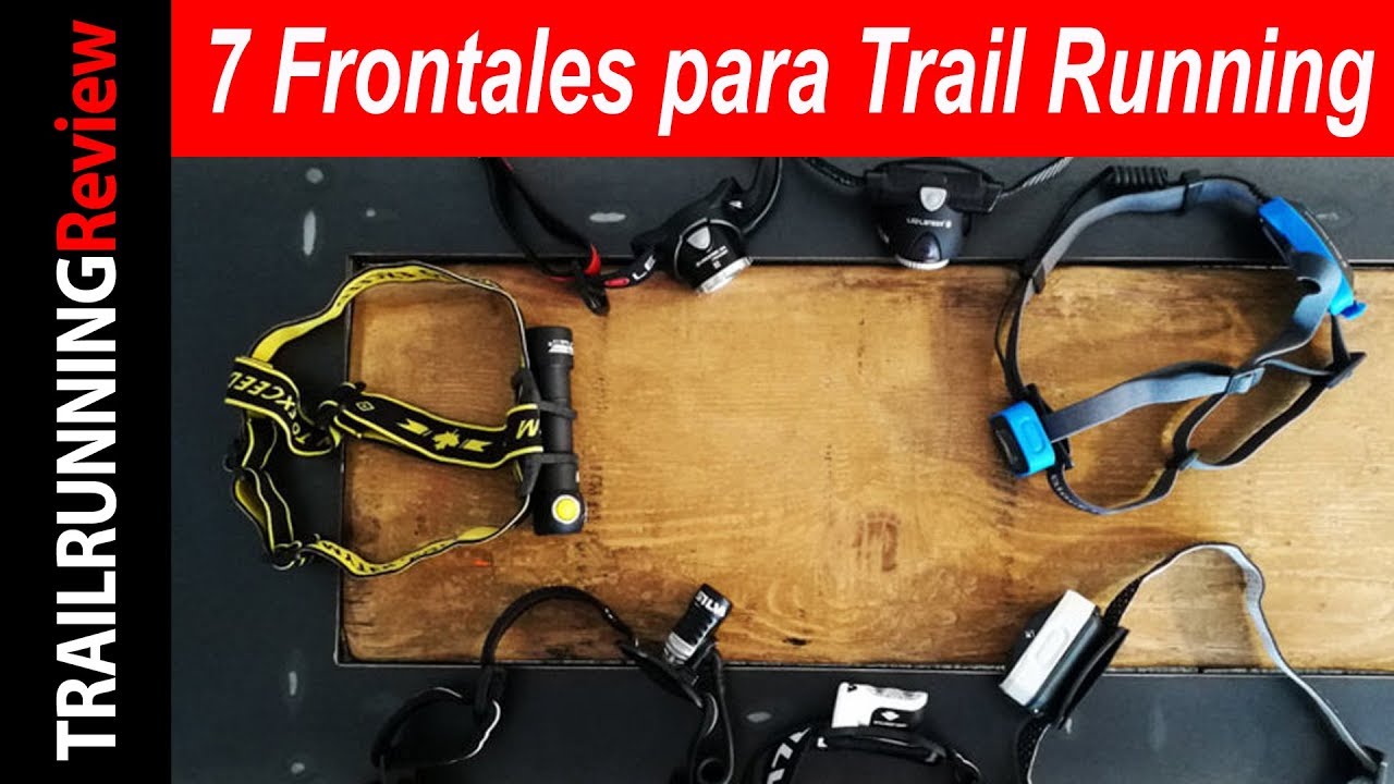7 Frontales para Trail Running 