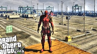 Deadpool Attacks Illegal Shipment S.W.A.T Bust!! - GTA 5 PC