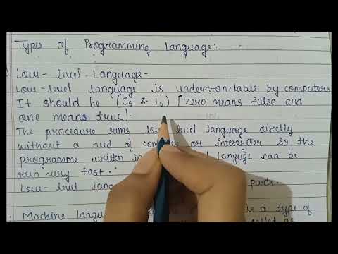 Types Of Programming Language...|| Kisha Learner   || @Kisha2104