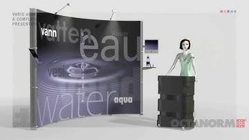 OCTANORM® . VARIO d400 Pop Up: Auf und Abbau @ Bestmann-Messebau