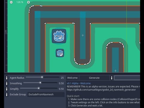 Godot 2D NavMesh Generator
