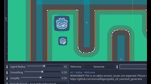 Godot 2D NavMesh Generator