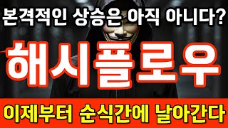 🔴해시플로우 코인🔴본격적인 상승은 아직 아니다? 이제부터 순식간에 날아간다!! #해시플로우 #해시플로우 코인 #해시플로우 대박 #해시플로우 호재 #해시플로우 악재 #해시플로우 분석