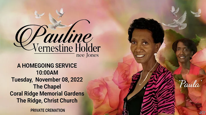 A Service of Thanksgiving for the life of Pauline ...