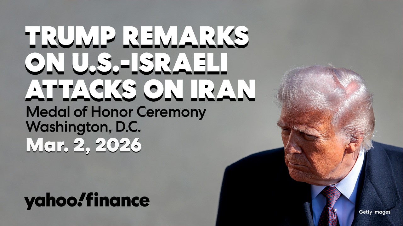 Trump remarks on U.S.-Israeli attacks on Iran at Medal of Honor Ceremony