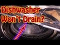 DIY How to Repair a Maytag Dishwasher That Won't Drain - Slow Draining Dishwasher Repair