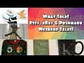 My eBay, Etsy & Poshmark Weekend Sales | What sold! Weekend Edition #44