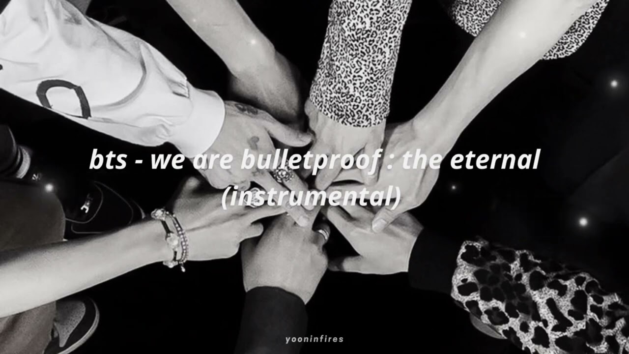 bts - we are bulletproof : the eternal (inst.) // slowed + reverb