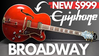 NEW Epiphone Broadway (BEST Affordable Jazz Guitar?)