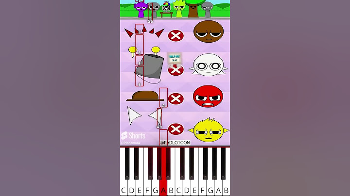 Test IQ Challenge! Correct Incredibox Spunki Face PART 2 (@PADLOTOON) - Octave Piano Tutorial