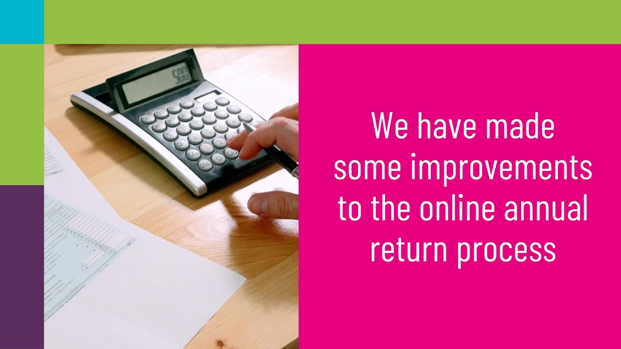 What's new in the online annual return?
