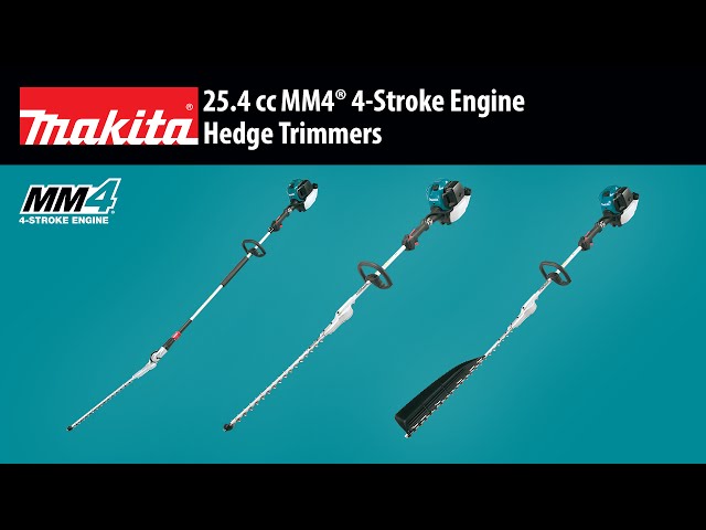 MAKITA 25.4 cc MM4® 4-Stroke Engine Hedge Trimmers (EN4950H, EN5950SH,  EN7350SH) - YouTube