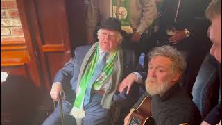 Paddy Reilly - The Fields of Athenry (Funeral of Pete St. John)