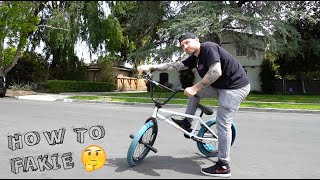 HOW TO FAKIE BMX (INDEPTH EXPLANATION)