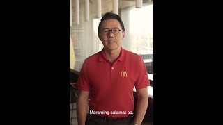 McDonald's PH President and CEO Kenneth Yang's COVID-19 message to all customers