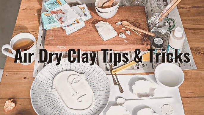 Air-Dry Clay Leaf Imprint Trinket Dish