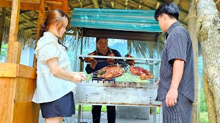 After many days of taking care of the grown ducks, COI makes roasted duck to sell.