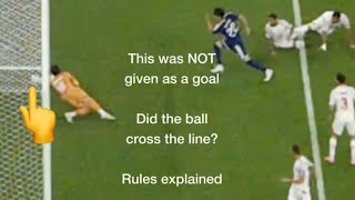 No Goal Decision Explained | Japan vs Tunisia | FIFA World Cup 2026 