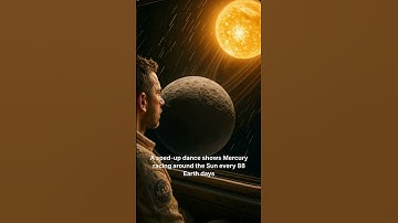 Mercury: The Fastest Planet in the Solar System ⚡🌑 #shorts #mercury #space