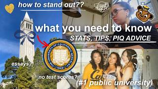 how i got into uc berkeley (stats, essays, PIQs, + advice)