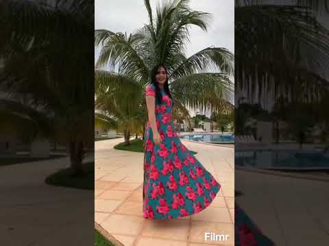 VESTIDO LONGO FLORIDO