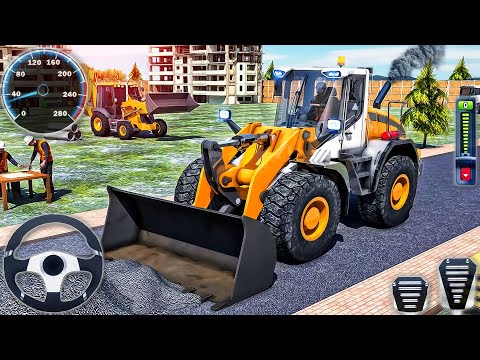 Excavator Loading Simulator 3D - Highway City Road Builder Construction 2023 - Android GamePlay