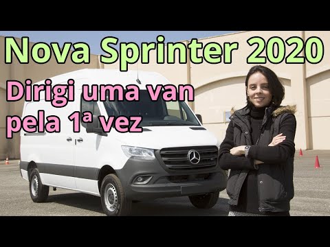 Nova Sprinter 2020: dirigi uma van pela primeira vez