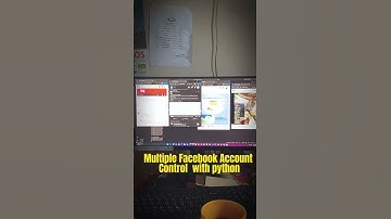 Control Multiple Facebook Accounts with Python 🤯 |  🧠💻 #automation #python #facebookbot