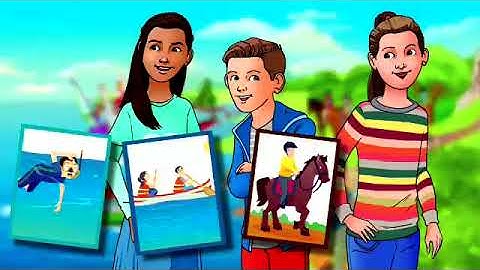 Learn with us 4- Unit 6 Song animation