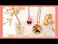 RESIN NECKLACES (various flowers) Tutorial