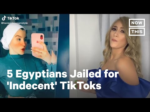 5 Egyptians Jailed for 'Indecent' TikToks | NowThis