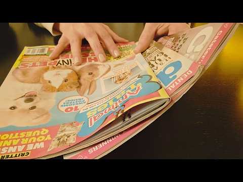ASMR Magazine Page Squeezing for Deep Focus