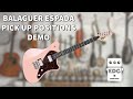 Balaguer espada pick up demo   everyday guitarist