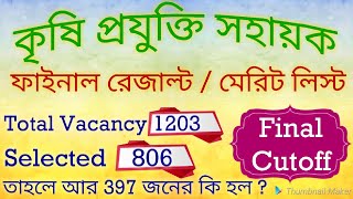 WBPSC KPS 2016 FINAL RESULT/MERIT LIST | সম্পূর্ণ Vacancy Fill হয়নি | WBPSC KPS RESULT 2018 | WBSSC