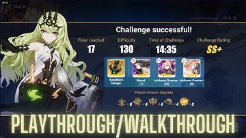 [Elysian Realm 5.4] Mobius : Infinite Ouroboros (S0) Difficulty-130D | Playthrough/walkthrough