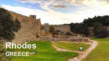 Rhodes Greece arrival to port with a cruise ship | virtual city walk | crew ashore | seafarers
