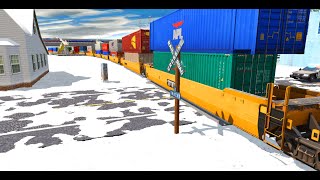Trainz Railfanning Sneak Peek: Testing My Railroad Crossing Museum in A.I. Mode, AMTK, PRR, SEPTA