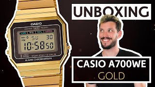 UNBOXING!  Retro Casio A700 in Gold  Which one should I keep??