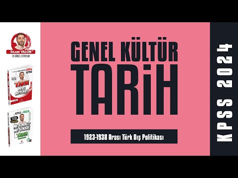 65. 2024 ATATÜRK DÖNEMİ DIŞ POLİTİKA II - SELAMİ YALÇIN #kpsstarih  #ayttarih  #öabttarih