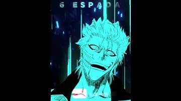 the "3" espada😅 #anime #ulquiorra #grimmjow #nelliel #edit #manga #bleach